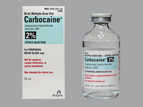 CARBOCAINE 2% VIAL