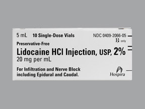 LIDOCAINE HCL 2% VIAL