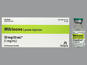 MILRINONE LACT 20 MG/20 ML VL