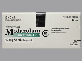 MIDAZOLAM HCL 5 MG/ML VIAL