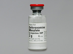 DEFEROXAMINE 2 GRAM VIAL
