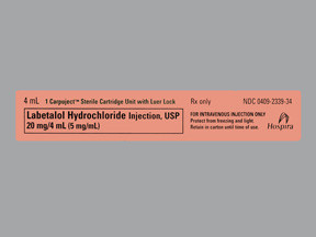 LABETALOL HCL 20 MG/4 ML CRPJ