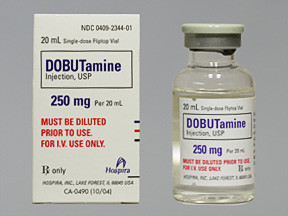 DOBUTAMINE 250 MG/20 ML VIAL