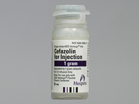 CEFAZOLIN 1 GM ADD-VAN VIAL