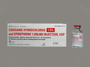 LIDOCAINE 1.5%-EPI 1:200,000