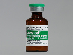 LEVOPHED 1 MG/ML VIAL