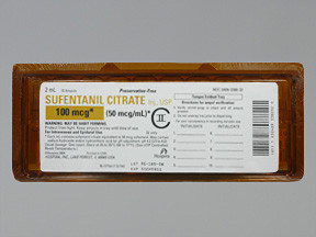 SUFENTANIL 50 MCG/ML AMPUL