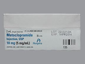 METOCLOPRAMIDE 10 MG/2 ML VIAL