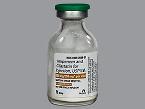 IMIPENEM-CILASTATIN 250 MG VL