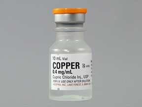 COPPER CHLORIDE 4 MG/10 ML VL