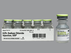 SODIUM CHLORIDE 0.9% VIAL