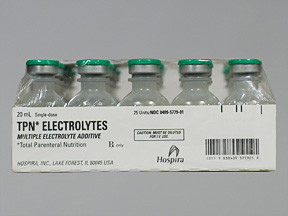 TPN ELECTROLYTES VIAL