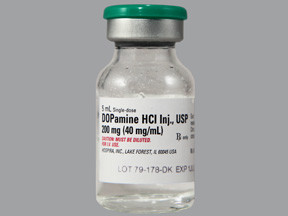 DOPAMINE 40 MG/ML VIAL