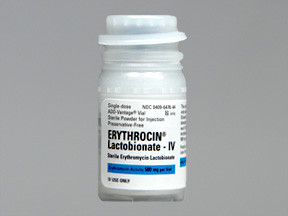 ERYTHROCIN 500 MG ADDVNT VL