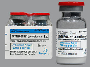 ERYTHROCIN 500 MG VIAL