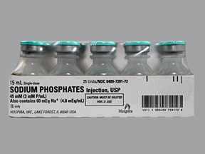 SODIUM PHOSPHATE 45 MMOL/15 ML