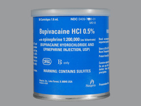 BUPIVACAINE 0.5%-EPI 1:200,000