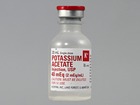 POTASSIUM ACET 40 MEQ/20 ML VL