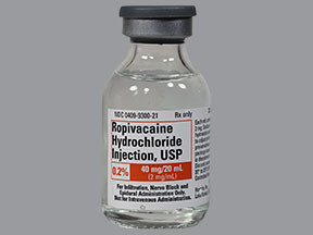 ROPIVACAINE 0.2% 40 MG/20 ML