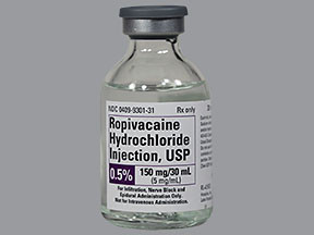 ROPIVACAINE 0.5% 150 MG/30 ML