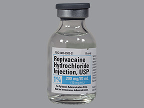 ROPIVACAINE 1% 200 MG/20 ML VL