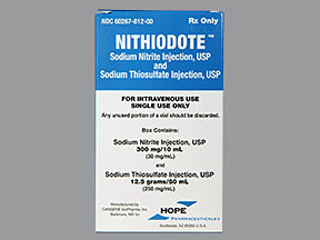 NITHIODOTE 300 MG-12.5 GRAM