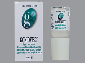 GONIOVISC 2.5% OPHTH SOLUTION