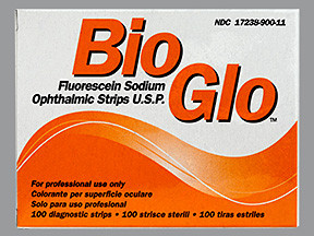 BIOGLO 1 MG OPHTHALMIC STRIP