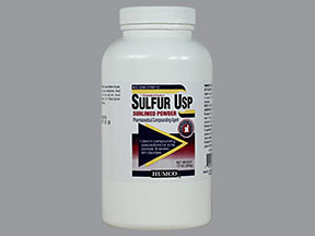 SULFUR SUBLIMED POWDER