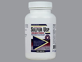 SULFUR SUBLIMED POWDER