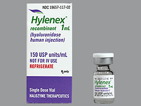 HYLENEX 150 UNITS/ML VIAL