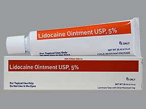 LIDOCAINE 5% OINTMENT