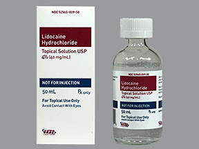 LIDOCAINE HCL 4% SOLUTION