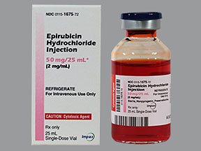 EPIRUBICIN 50 MG/25 ML VIAL