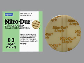 NITRO-DUR 0.3 MG/HR PATCH