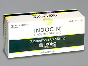 INDOCIN 50 MG SUPPOSITORY