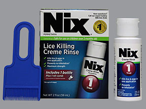 NIX 1% CREME RINSE LIQUID