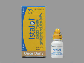 ISTALOL 0.5% EYE DROPS