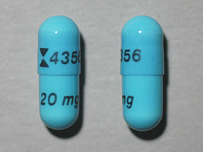 FLUOXETINE HCL 20 MG CAPSULE