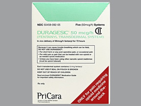 DURAGESIC 50 MCG/HR PATCH