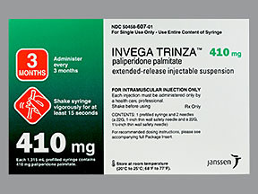 INVEGA TRINZA 410 MG/1.315 ML