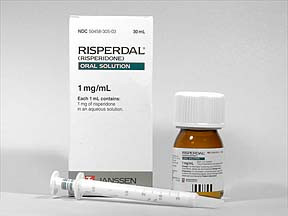 RISPERDAL 1 MG/ML SOLUTION