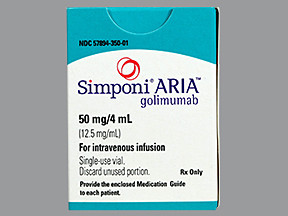 SIMPONI ARIA 50 MG/4 ML VIAL