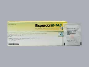 RISPERDAL M-TAB 4 MG ODT