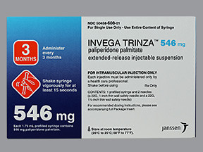 INVEGA TRINZA 546 MG/1.75 ML