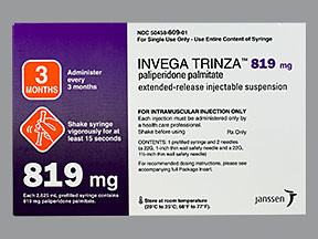 INVEGA TRINZA 819 MG/2.625 ML