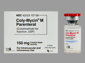 COLY-MYCIN M 150 MG VIAL