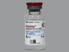 KETALAR 200 MG/20 ML VIAL