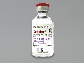 KETALAR 500 MG/10 ML VIAL