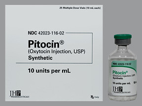 PITOCIN 100 UNIT/10 ML VIAL